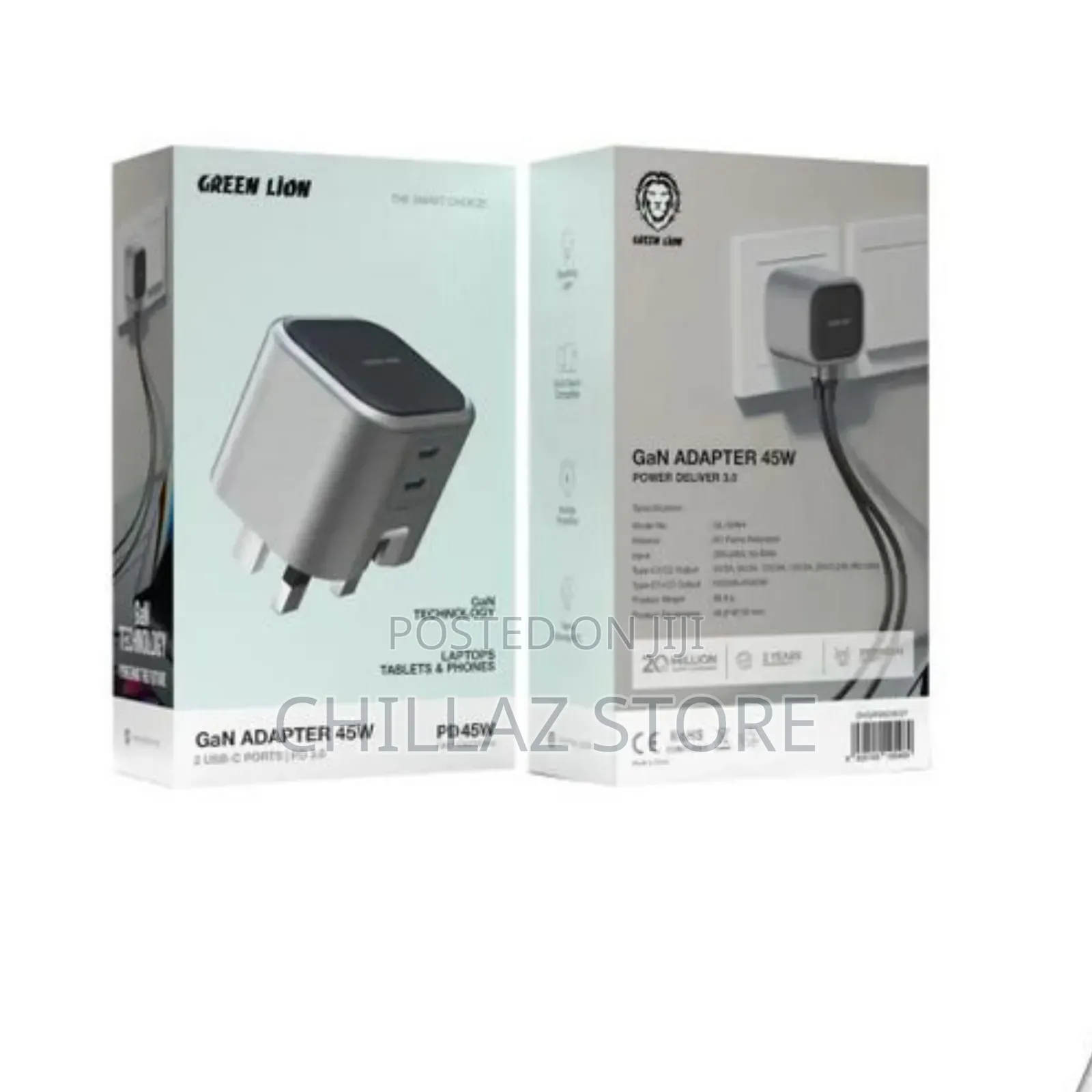 Green Lion Gan Adapter 45w.