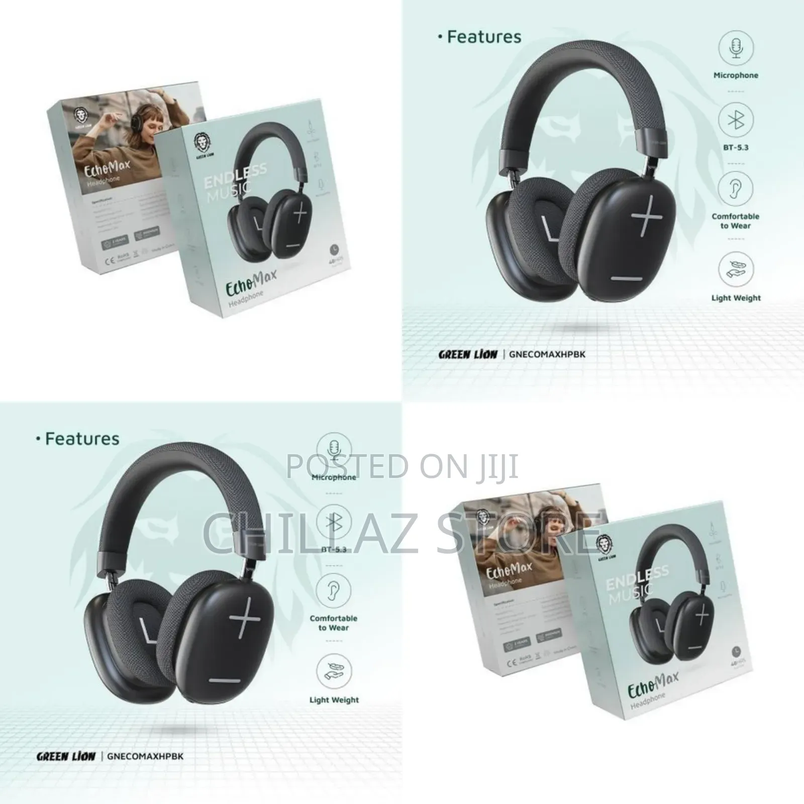Green Lion Echo Max Headphones.