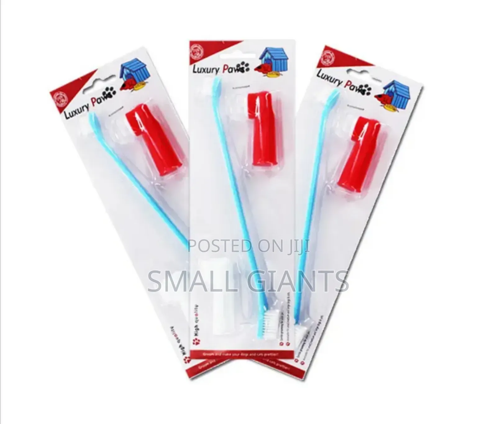 Luxury Paws Pet Finger Toothbrush Set