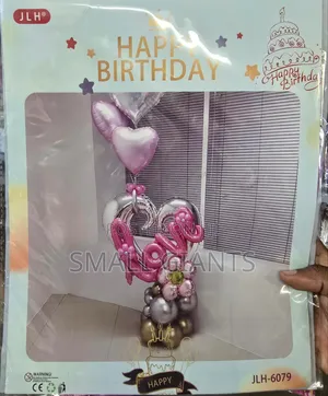 Happy Birthday Foil Balloon Bouquet