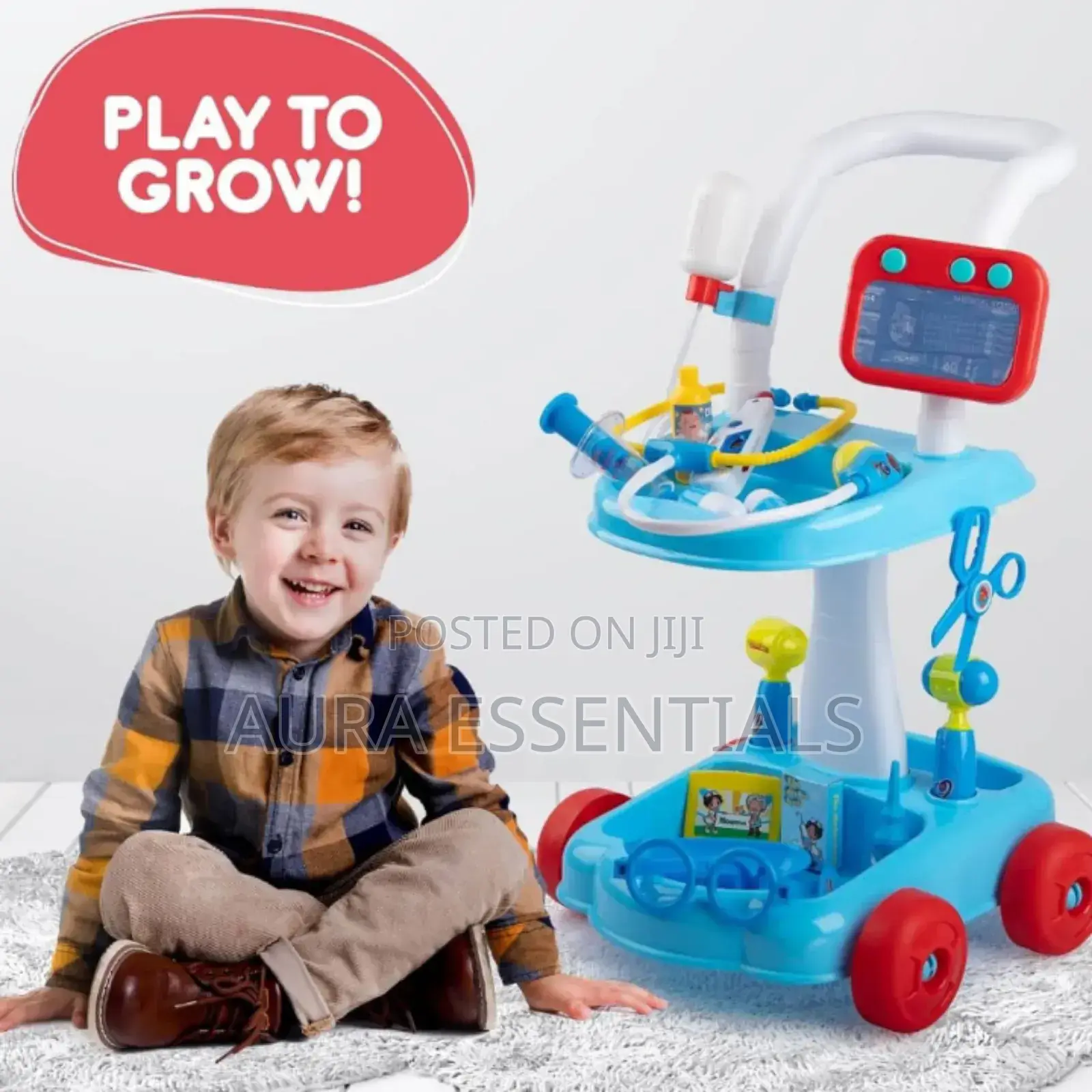 34pcs Kids Doctor Workstation