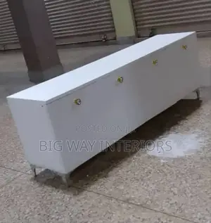 Wooden Durable White Tv Stand
