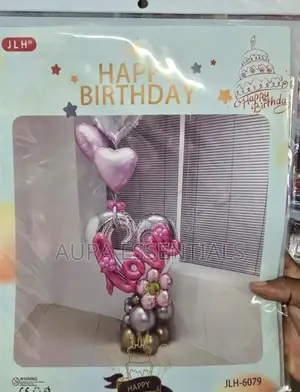Happy Birthday Foil Balloon Bouquet
