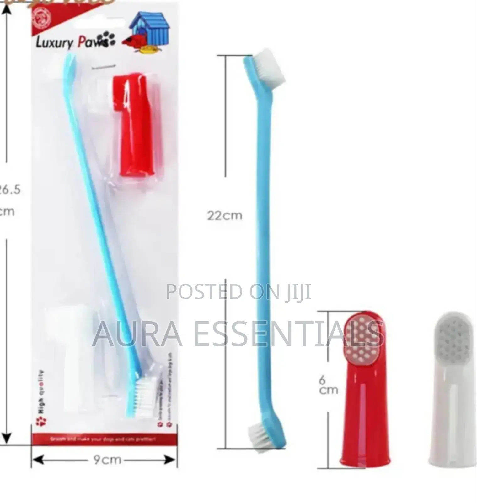 Cats and Dogs Toothbrush Set
