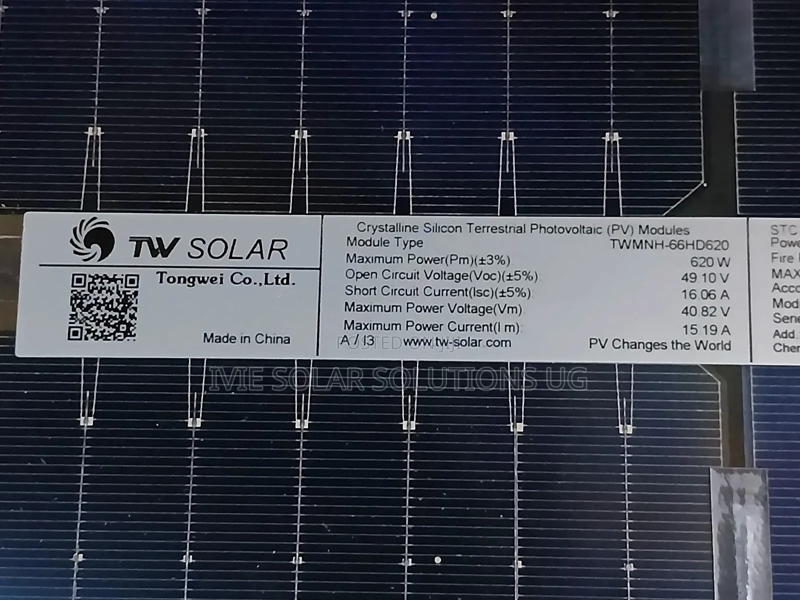 Tw Solar Panels 620w