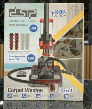 New DSP Kd2042 3 in 1 Carpet Washer