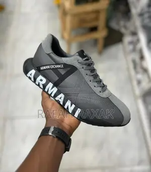 Original Men’S Armani Exchange Classic Designer Sneakers
