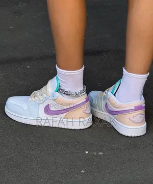 Nike Air Jordan 1 Low Multi Colored Sneakers