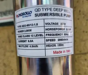 Water Pump Pedroll 150m