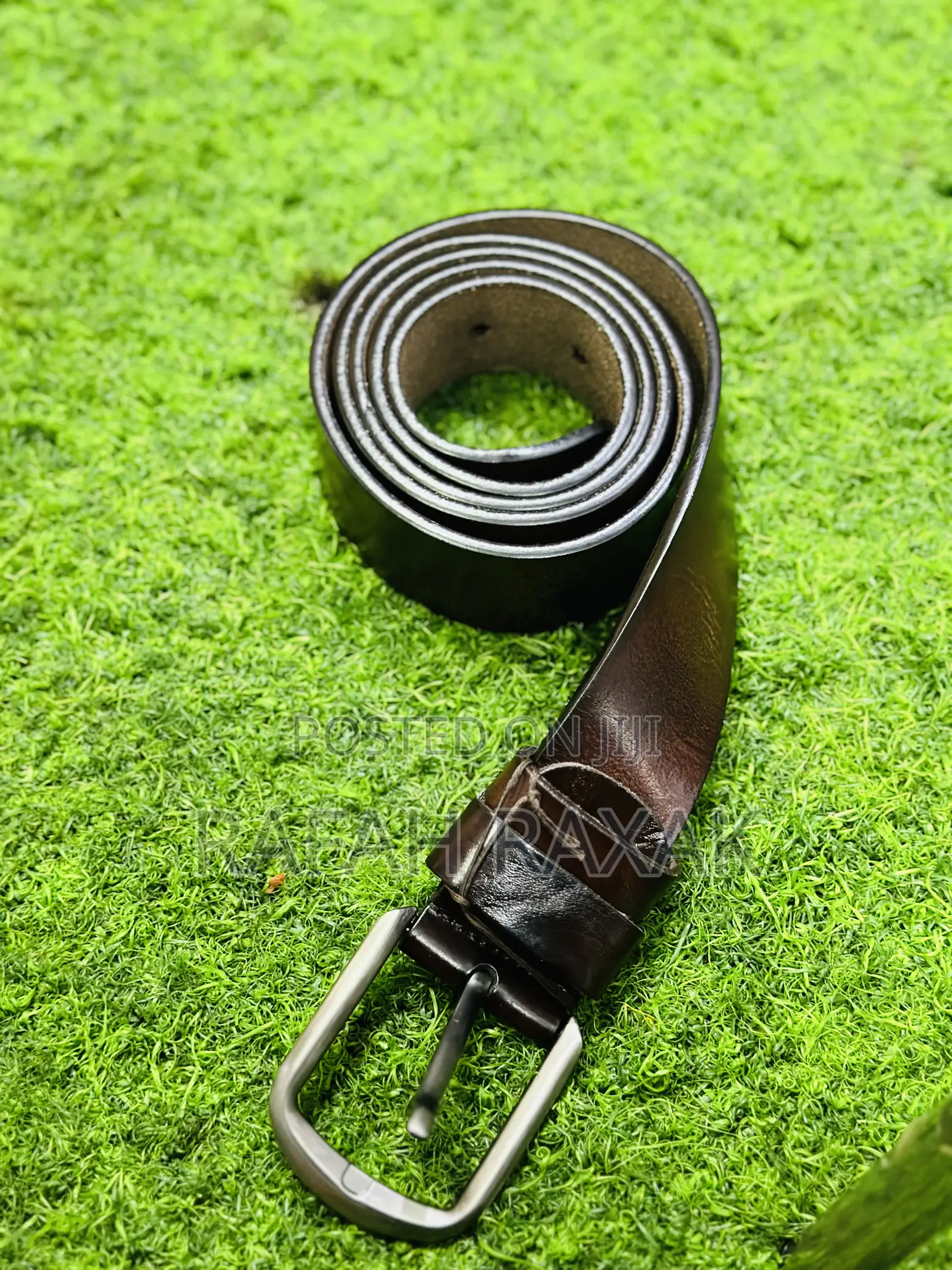 Original Men’S Dark Tan Leather Belts