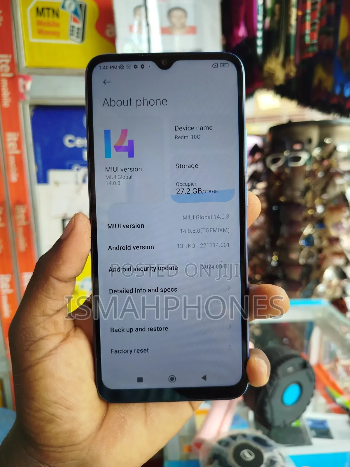 Xiaomi Redmi 10C 128 GB Blue