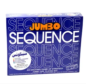 Jumbo Big Size Sequence Board Game 68x81cm