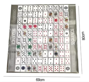 Jumbo Big Size Sequence Board Game 68x81cm