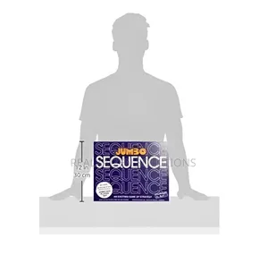 Jumbo Big Size Sequence Board Game 68x81cm