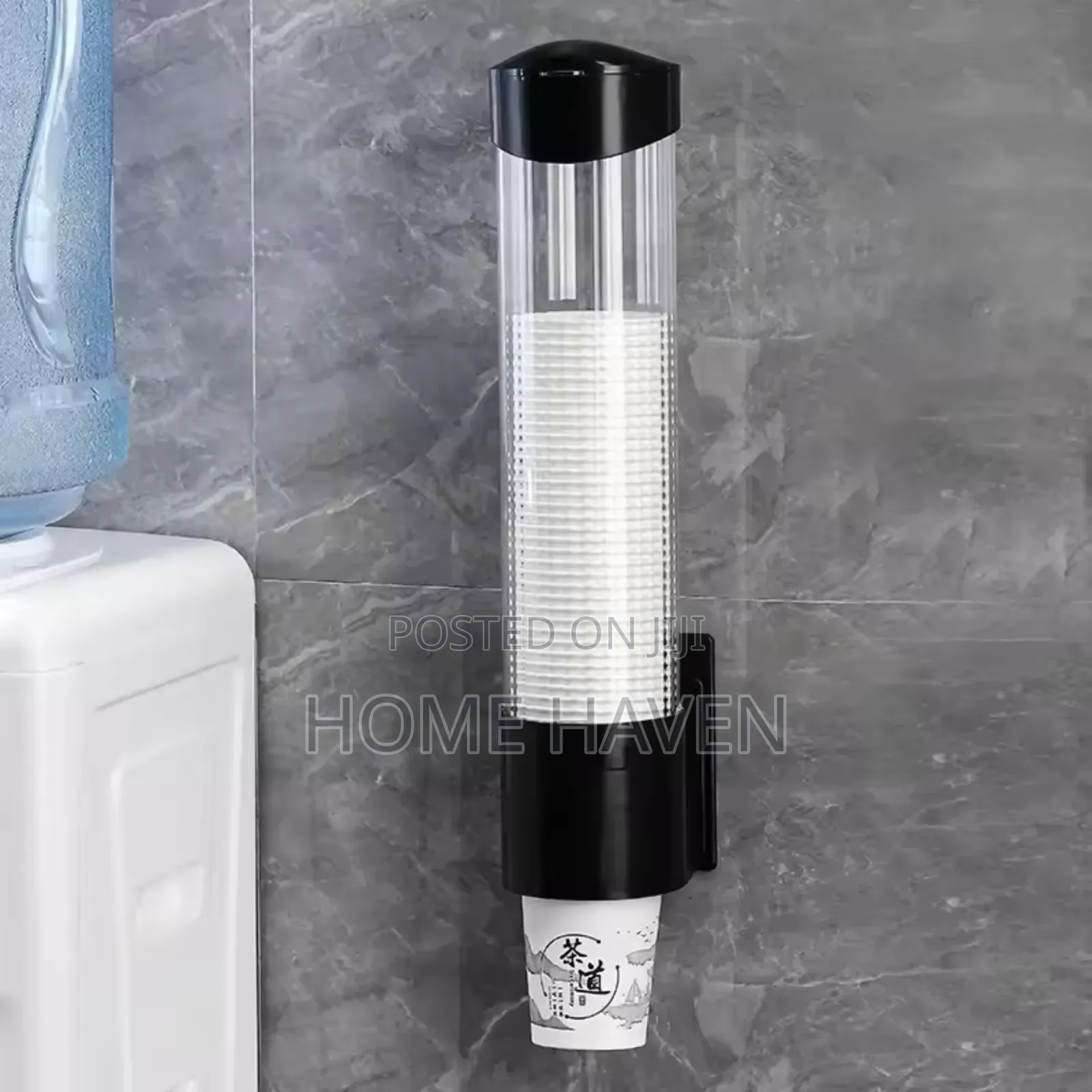 Wall Mounted Automatic Cup Storage Rack