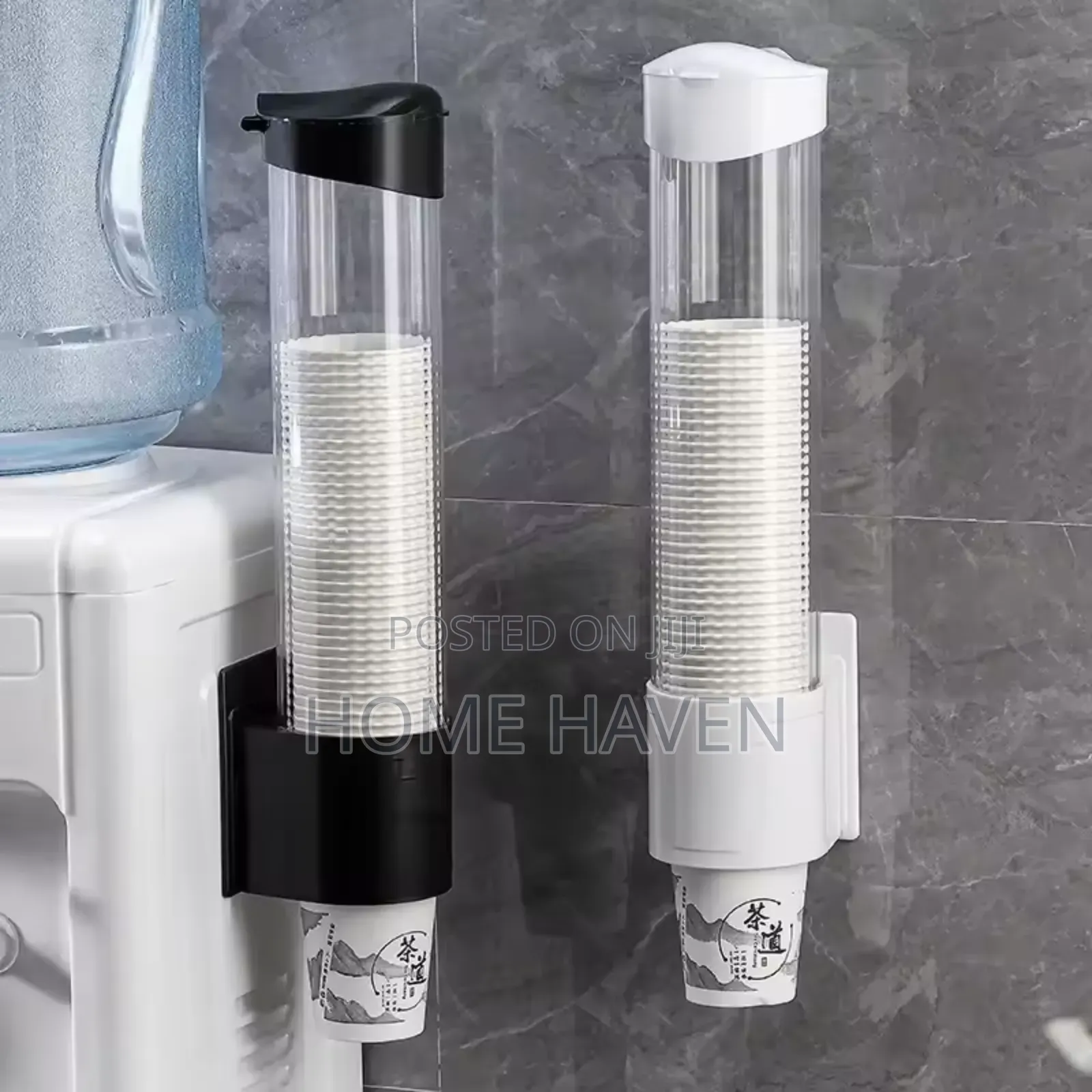 Wall Mounted Automatic Cup Storage Rack