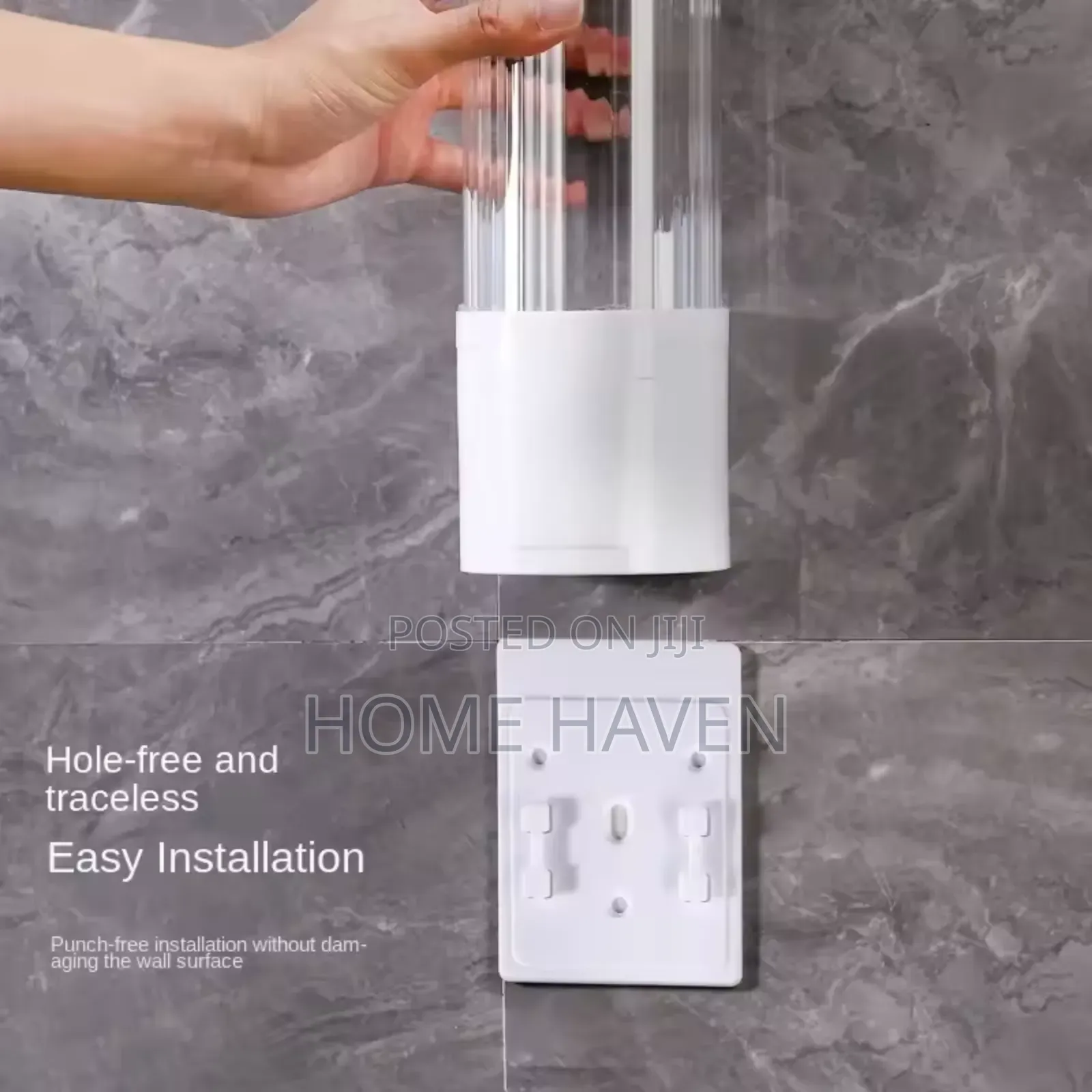 Wall Mounted Automatic Cup Storage Rack