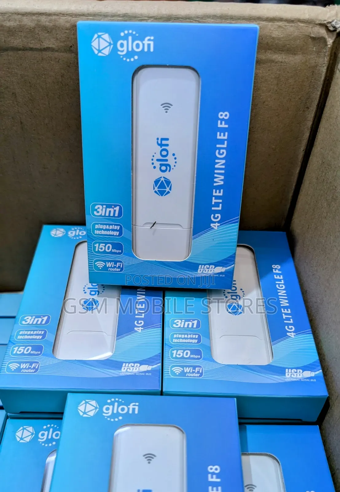 New Glofi Wingle F8 Modem Wifi Usb+8users Wifi