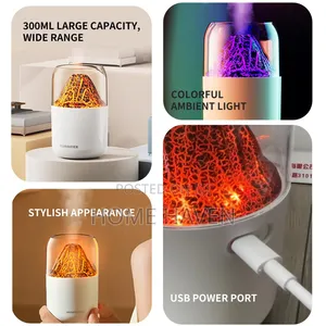 Cool Mist Volcano Shape Humidifier