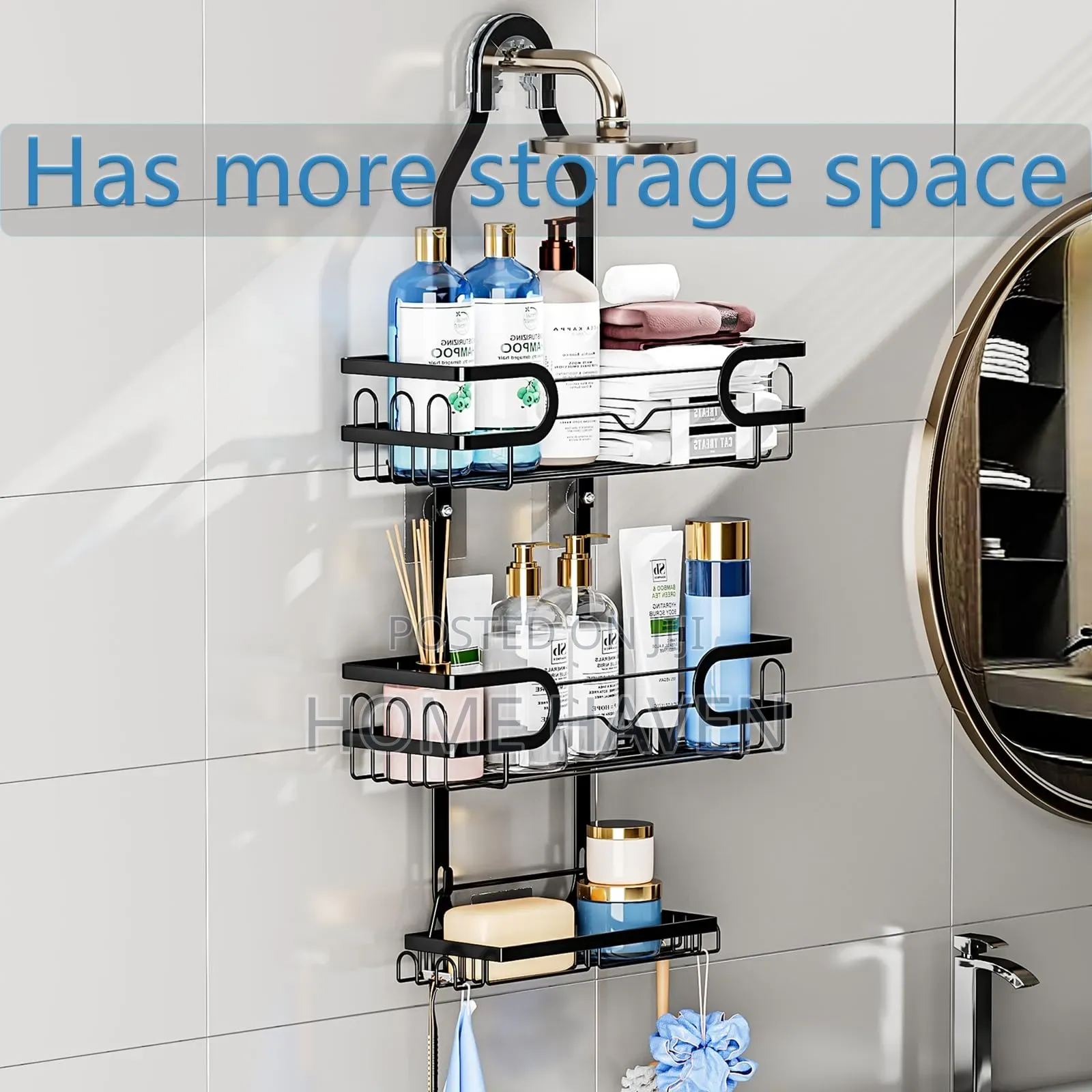 Hanging Shower Cady Bathroom Organizer