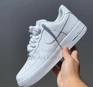 Super White Unisex Nike Air Force 1 “07” Low Sneakers