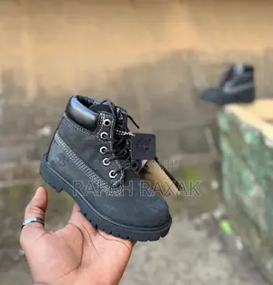 Original Kid’S Black Timberland Children’S Boots