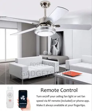 Wifi Smart Ceiling Fan Remote Control Compatible