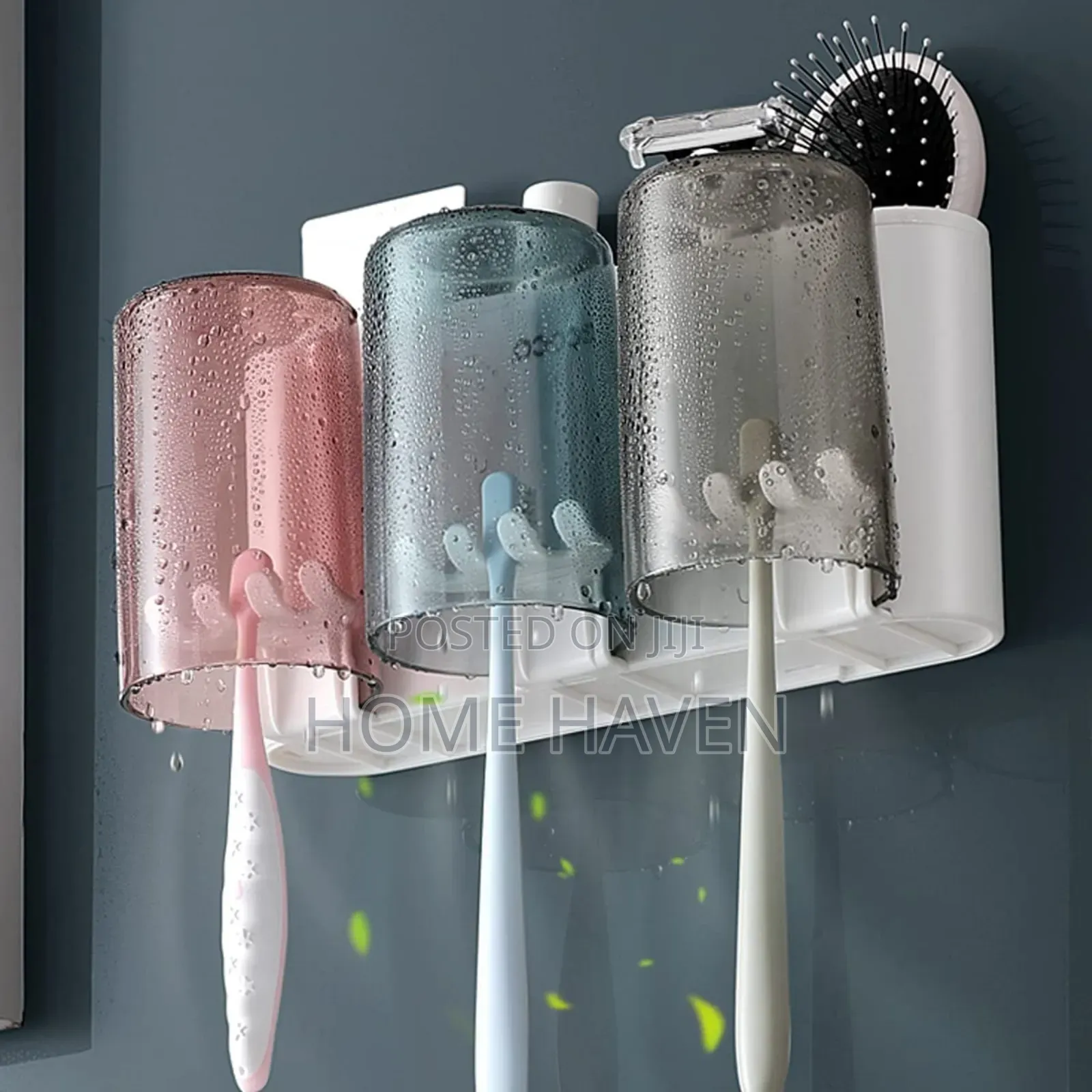 Multifunctional Wall Mounted Toothbrush Holder