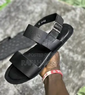 Original Men’S Clarks Ankle Strap Leather Sandals