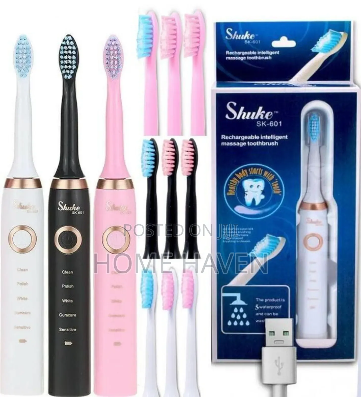 Rechargeable Electric Toothbrush