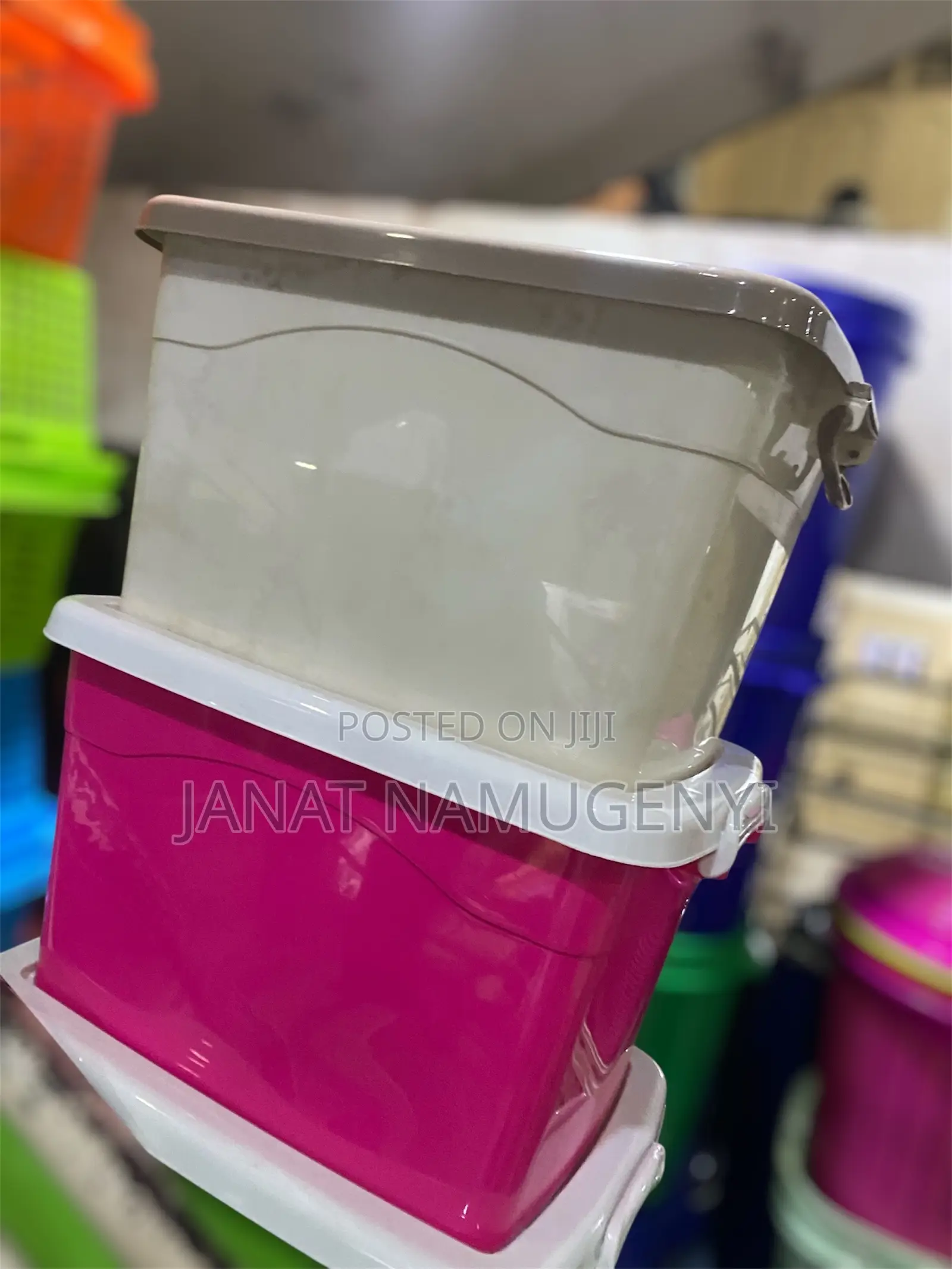 Plastic Large Capacity Storage Box