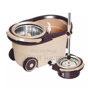 Microfiber Spin Mop and Bucket