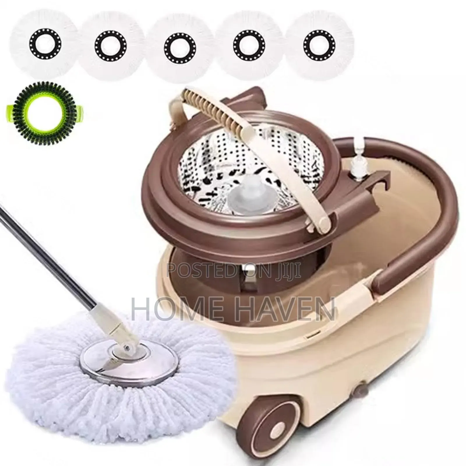 Microfiber Spin Mop and Bucket