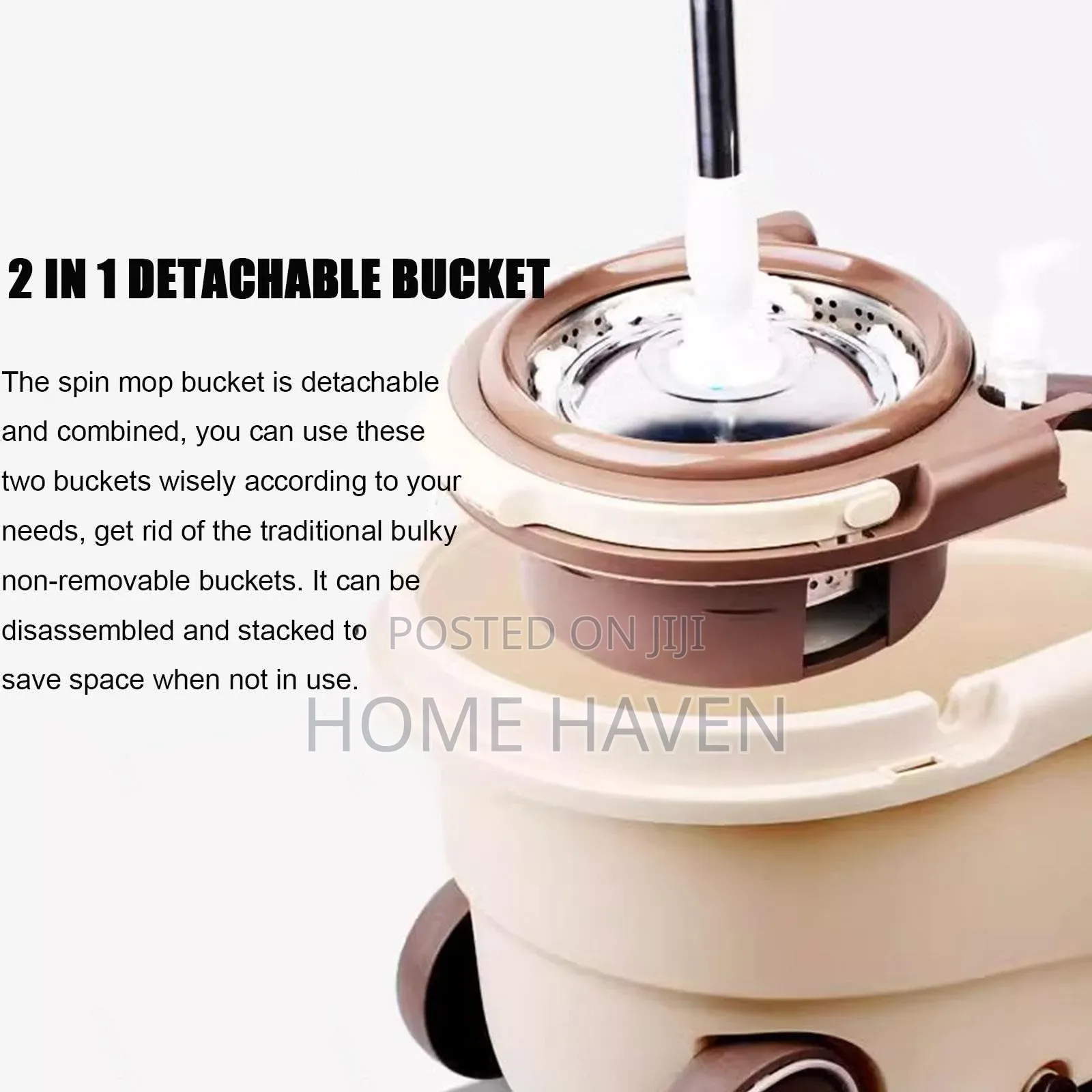 Microfiber Spin Mop and Bucket