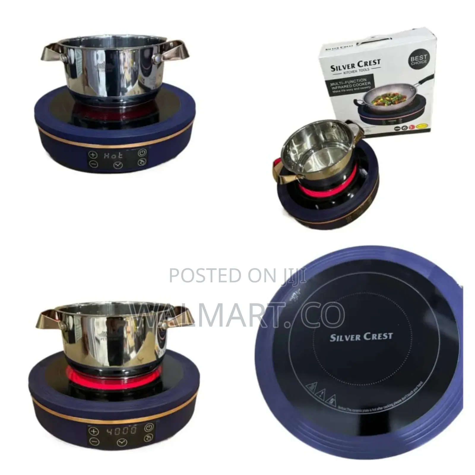 Silver Crest Multifunctional Infrared Cooker