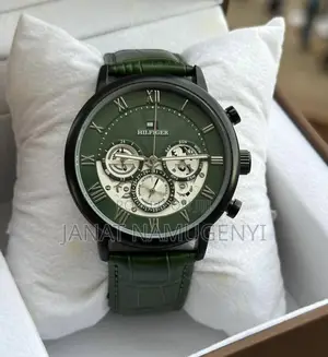 Green Hilfiger Watch