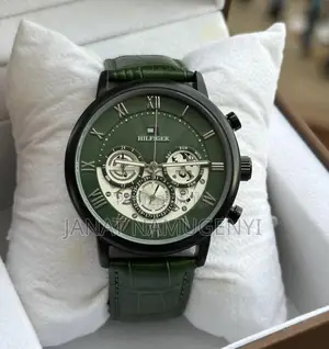 Green Hilfiger Watch