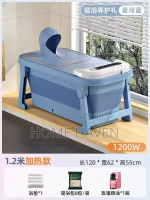Heated Foldable Bathtub