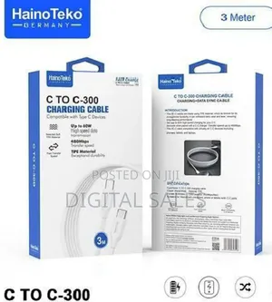 3m Fast Charging Data Cable -White