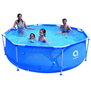 Avenli Round Steel Frame Swimming Pool.