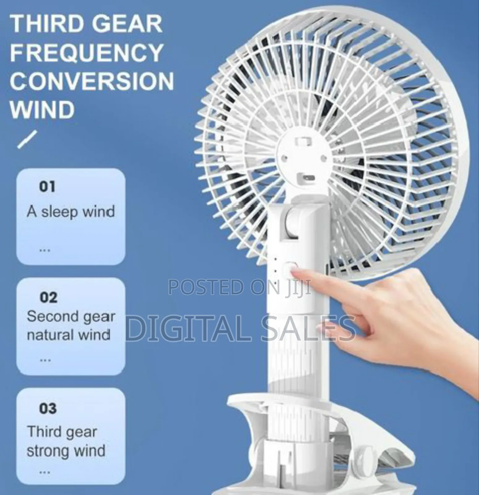 Durable Circulation Clamp Fan