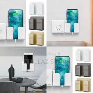 Wall Mounted Mobile Phone Charging Holder.