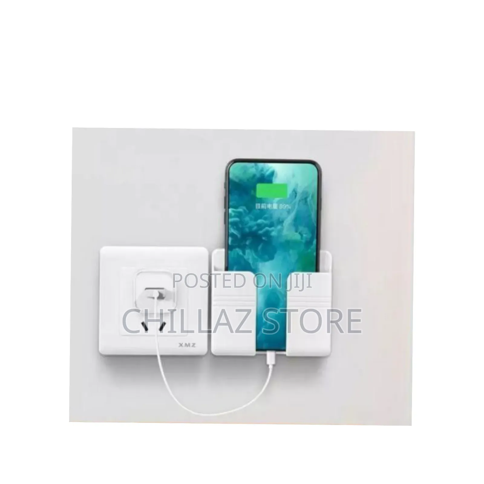 Wall Mounted Mobile Phone Charging Holder.