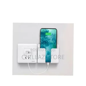 Wall Mounted Mobile Phone Charging Holder.