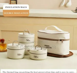 New Stainless Steel Lunch Containers With a Lunch Box