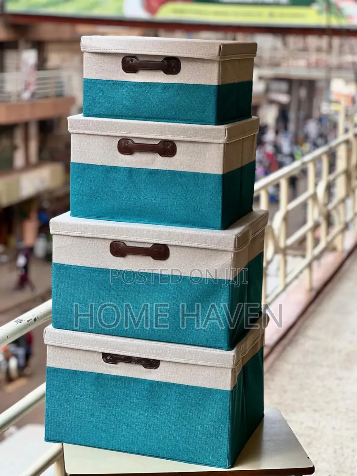 4pc Foldable Storage Boxes
