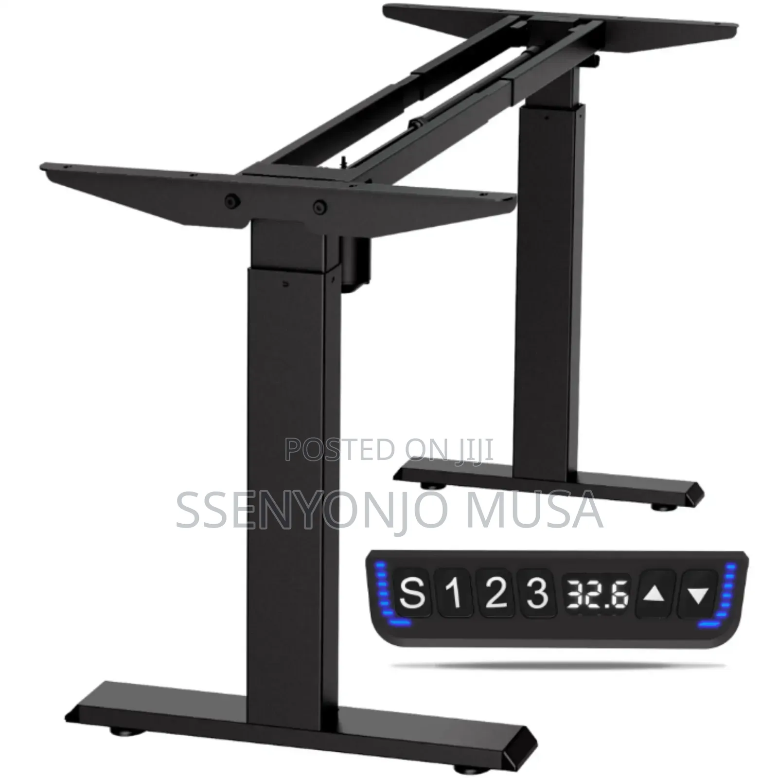 Gaming Stand Desk With Electric Height Adjustment Multi