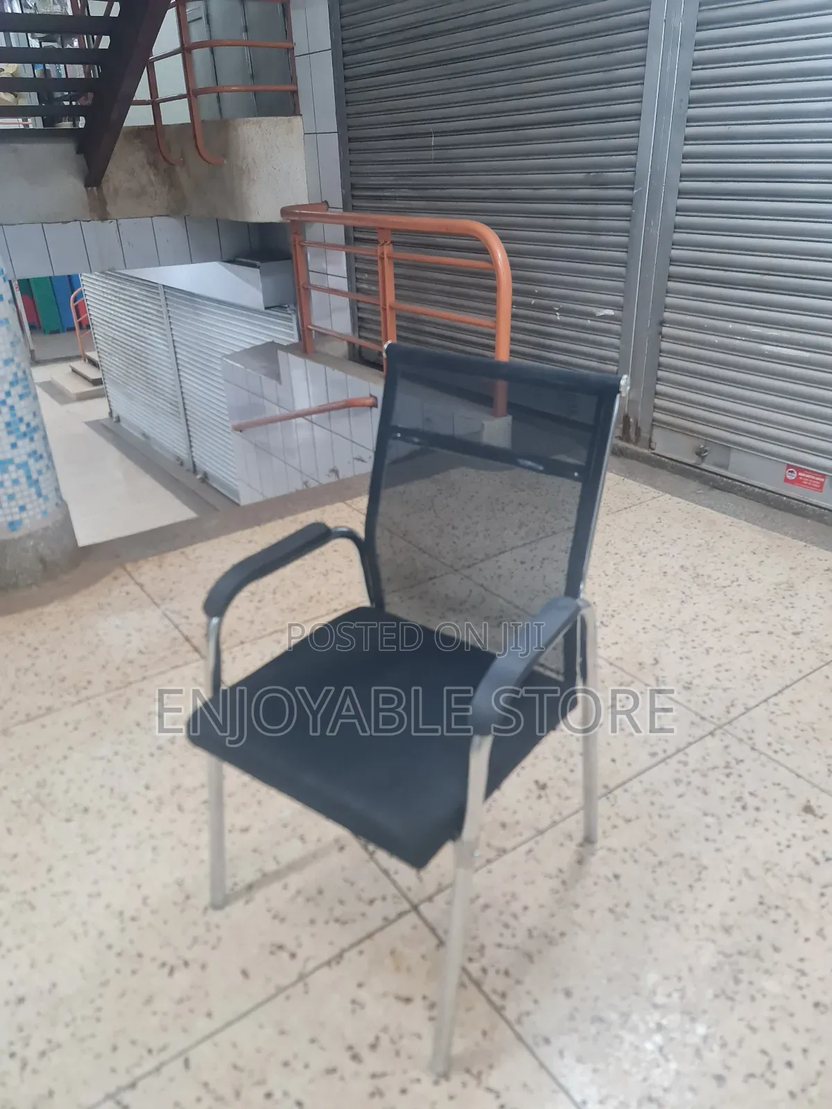Mesh Back Office Chairs Legs Straight