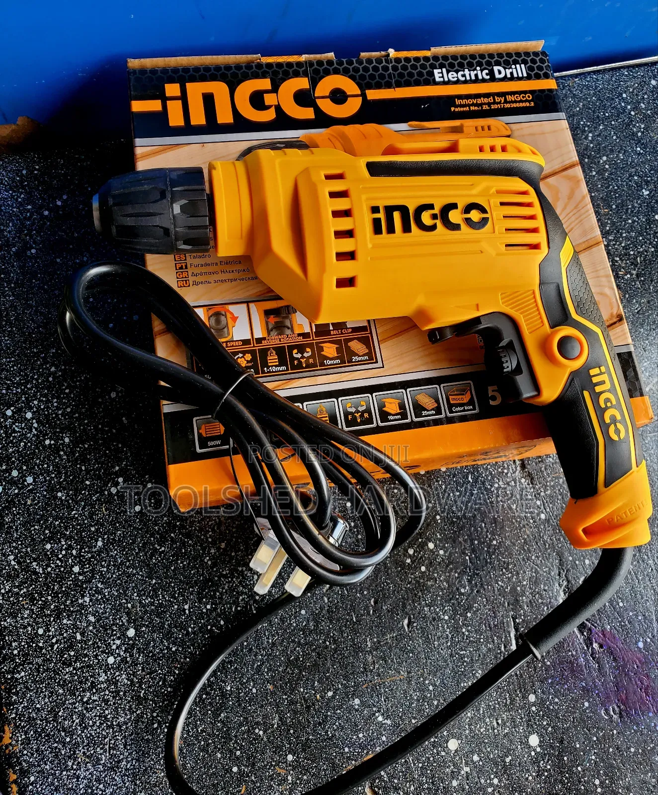 Ingco Electric Drill 500w