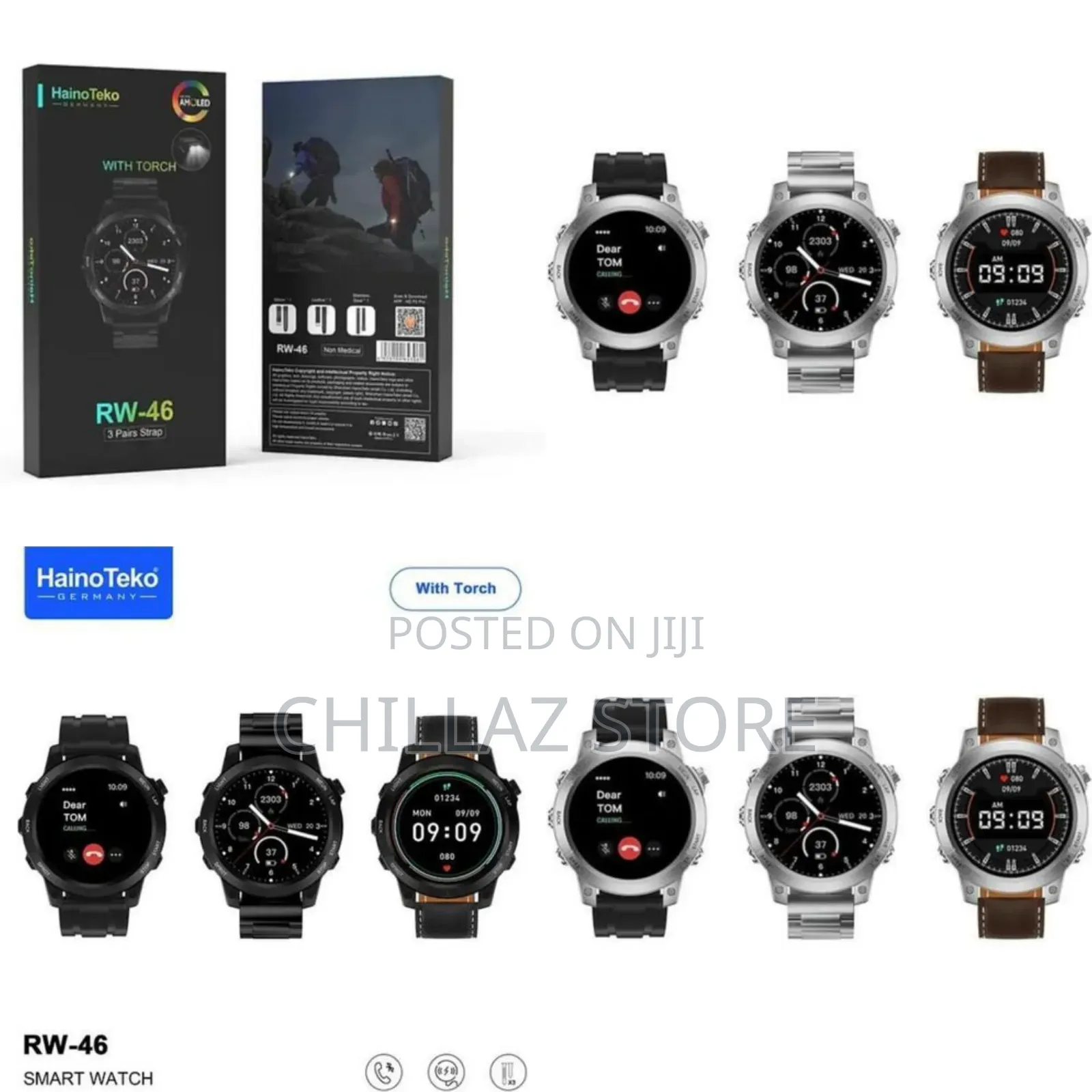 Haino Teko Rw 46 Smart Watch.
